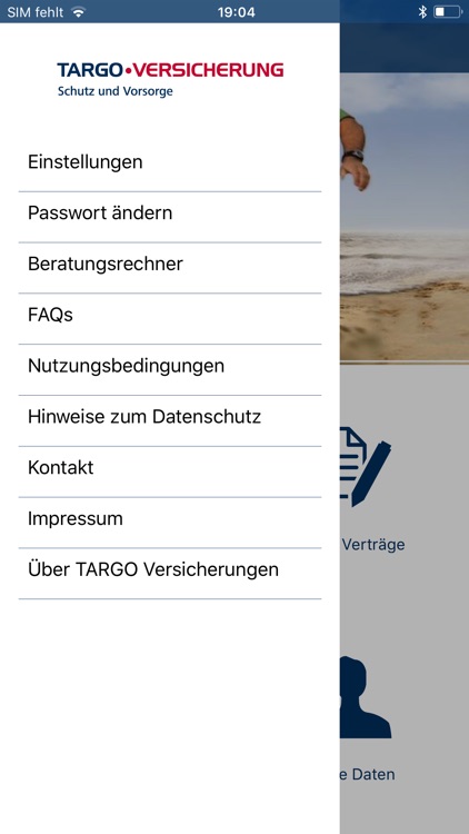 ServiceApp TARGO Versicherung