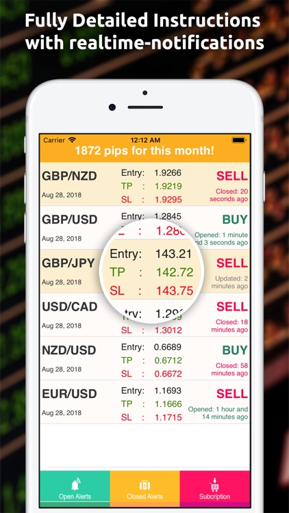 forex alerts ios