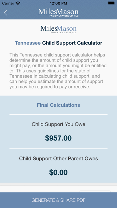 How to cancel & delete Tennessee Child Support Calculator from iphone & ipad 4