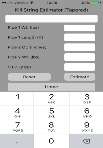 Kill String Estimator - náhled