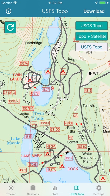 Topographic Maps & Trails