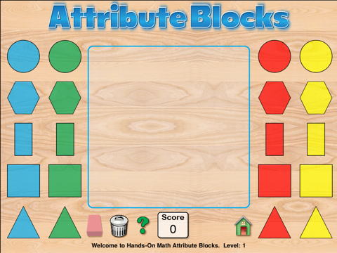 Hands-On Math Attribute Blocks - náhled