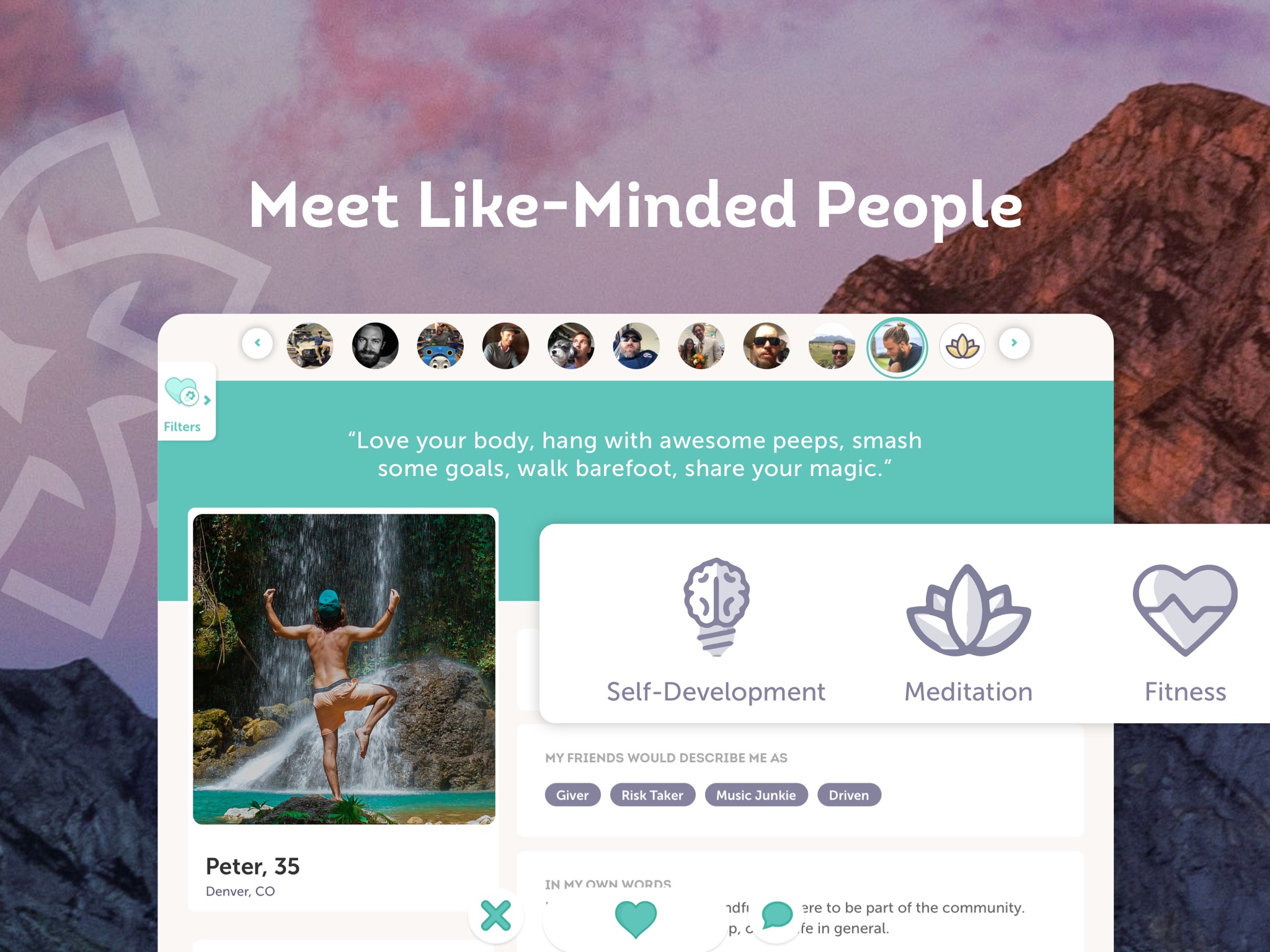 MeetMindful - Online Dating screenshot 3