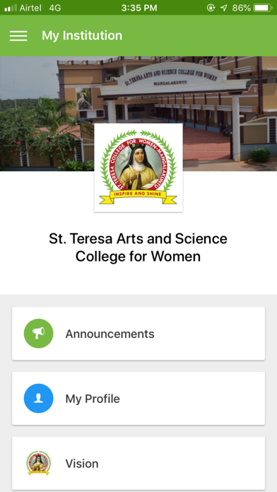How to cancel & delete St.Teresa College for Women from iphone & ipad 1