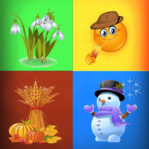 The Four Seasons - educational game for children and babies IPA Cracked for  iOS Free Download