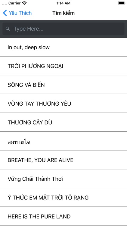 Thiền ca làng mai screenshot-6