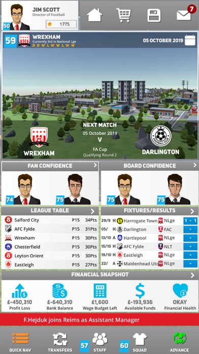 Club Soccer Director 2020 screenshot 2