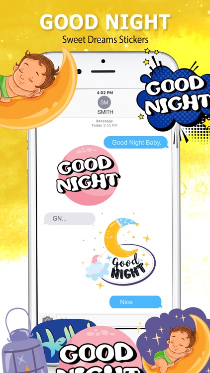 Good Night Stickers!! screenshot-3