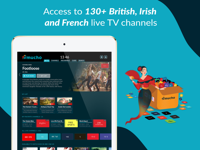 TVMucho - Live UK TV Player