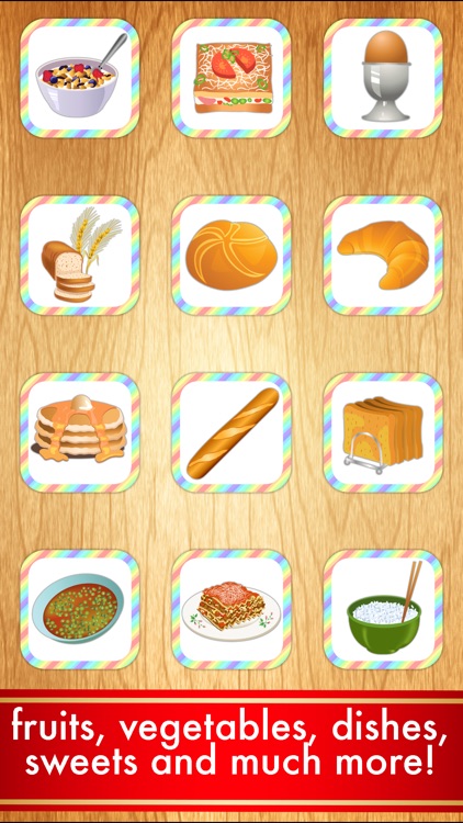 First Words Food Flashcards screenshot-3