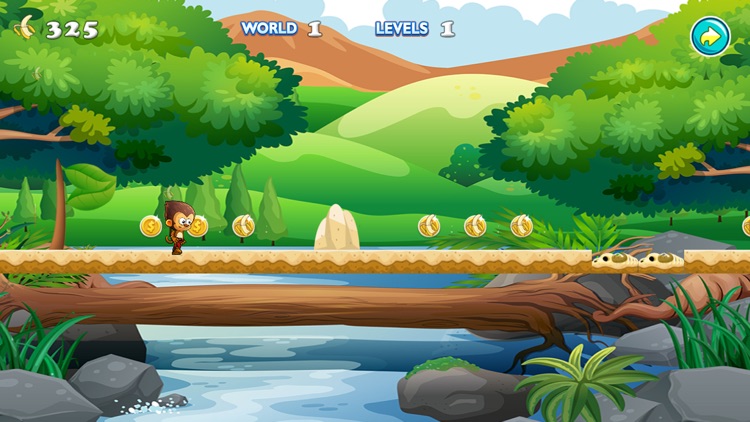 Jungle Monkey Run Pick Banana screenshot-4