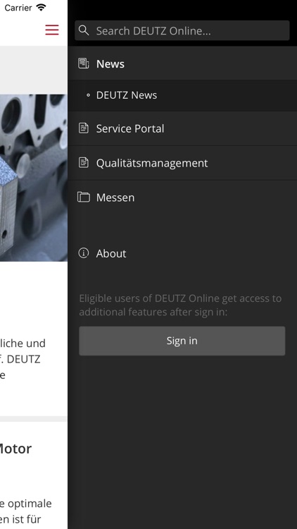 DEUTZ Online