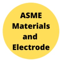 ASME Materials and Electrodes pour PC