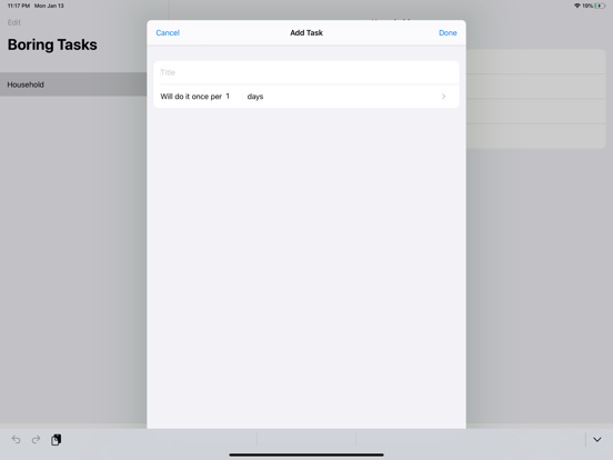 Screenshot #6 pour Boring Tasks