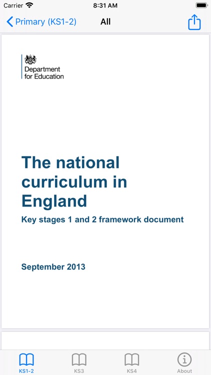 National Curriculum in England