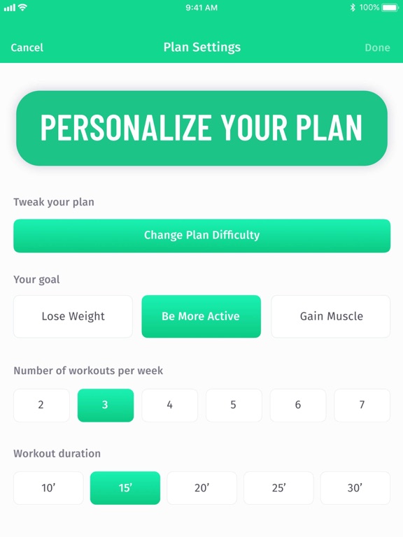 iPad Image of 30 Day Fitness