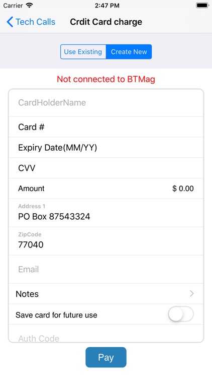 SAWIN-BT Credit Card App screenshot-4