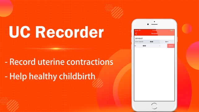 Uterine Contractions Recorder(圖2)-速報App