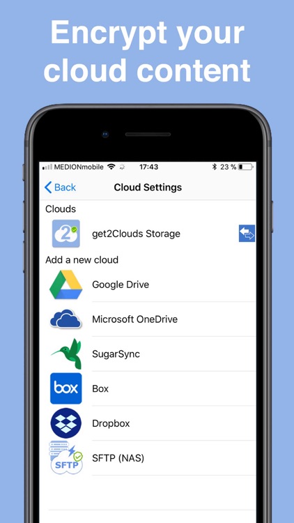 get2Clouds - The Privacy App
