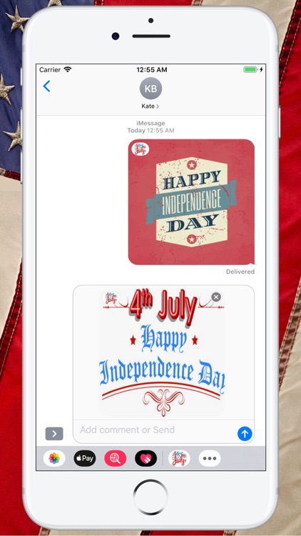 Happy 4th of July Stickers ! screenshot-4