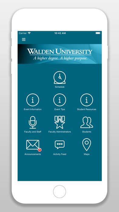 How to cancel & delete Walden University Events from iphone & ipad 1