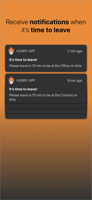 Hurry App - Be on time(圖4)-速報App