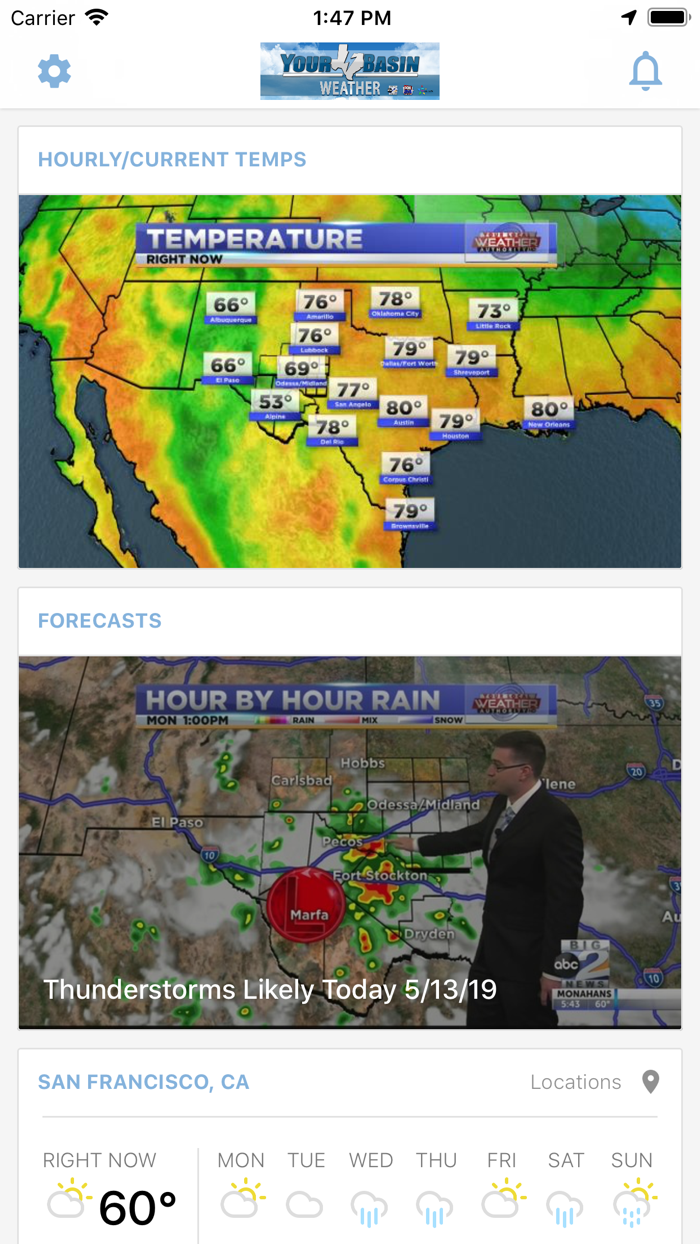 KMID KPEJ Weather - YourBasin