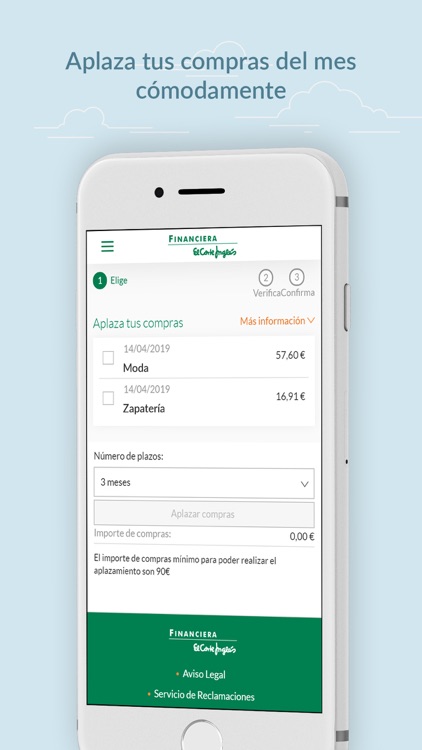Tarjeta Compra El Corte Inglés screenshot-3