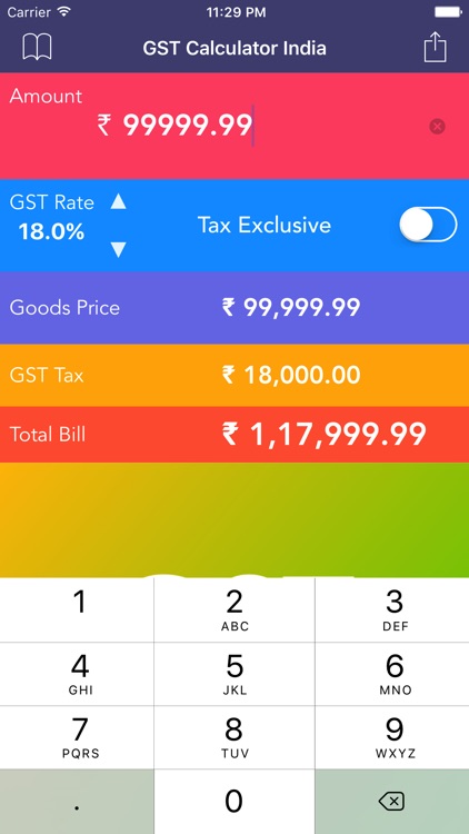 GST Calculator India GST App