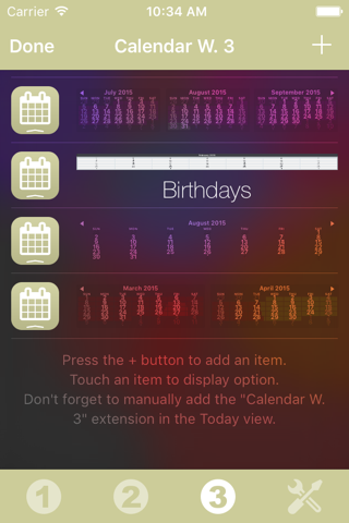 Calendar Widget screenshot 4