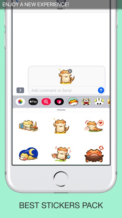 Beardie Chat Stickers