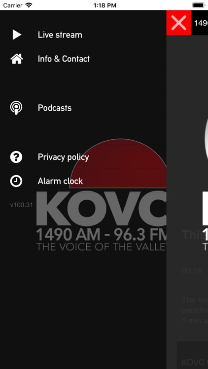 KOVC The Voice of the Valley