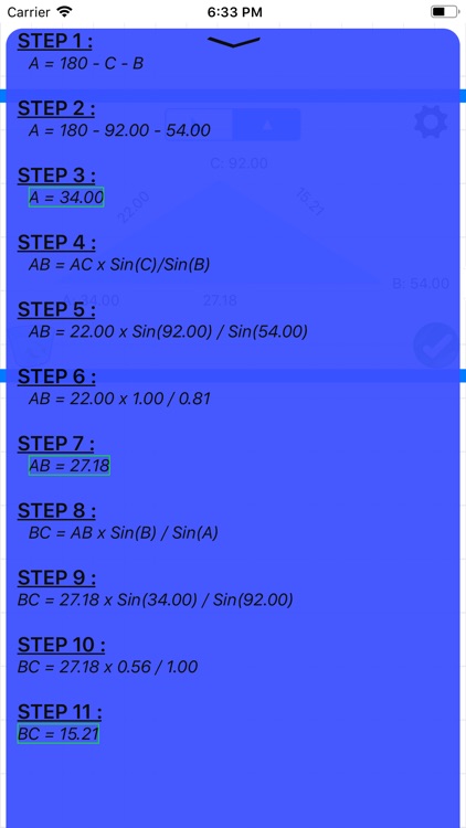 Triangle & Angle calculator screenshot-4
