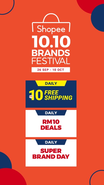 ShopeeMY 10.10 Brands Festival