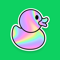 App Icon for Quack: Comunidades & Estrelas App in Brazil App Store