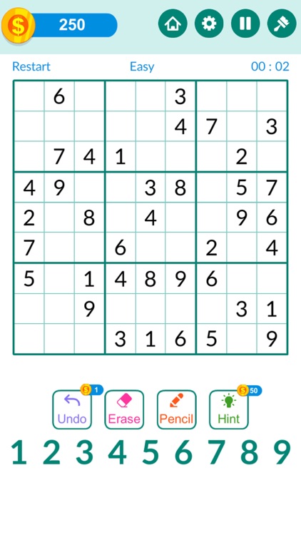 Sudoku Box Puzzle Game