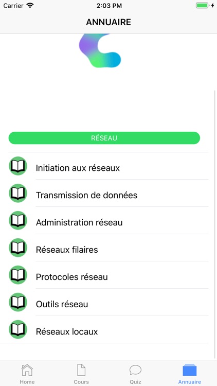 Cours de Réseau Informatique screenshot-5