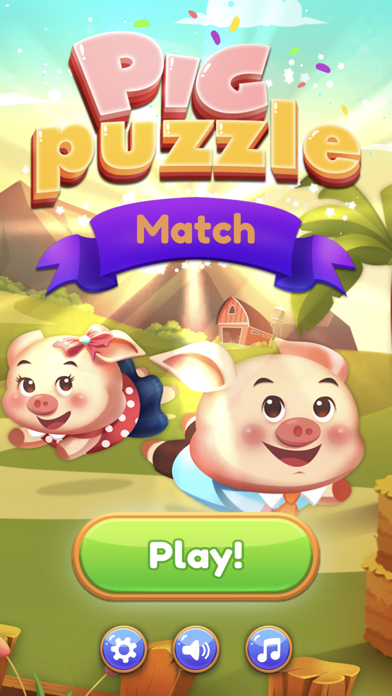 Pigs Puzzle Match screenshot 2