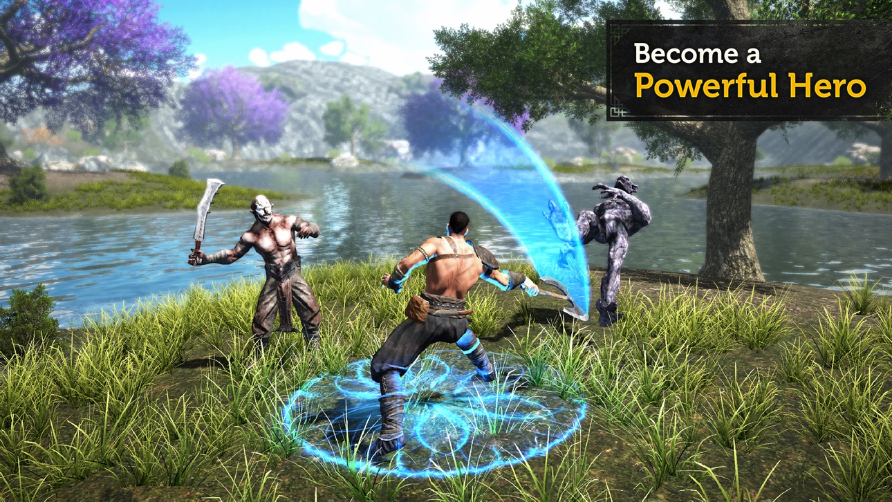 Evil Lands: MMO RPG Hack screenshot 2 - iOS game interface