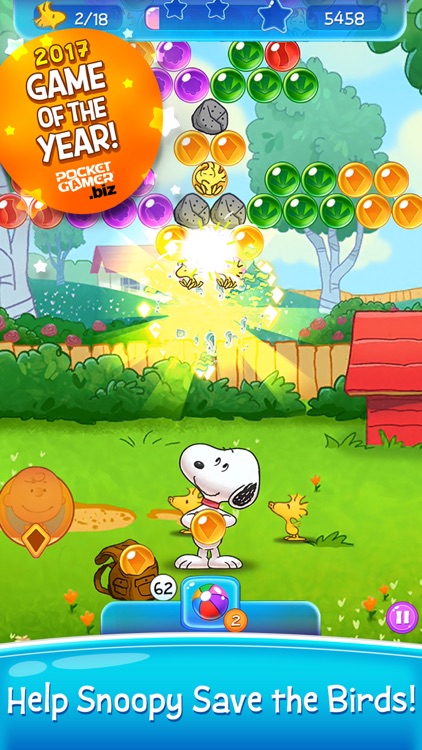Snoopy Pop+ Bubble Blast Time screenshot-0