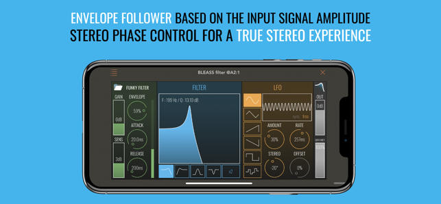 BLEASS Filter AUv3 AudioPlugin(圖3)-速報App