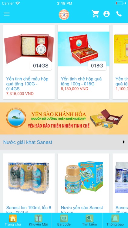 Yến sào Khánh Hòa