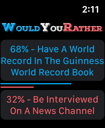 Screenshot #4 for Would You Rather?