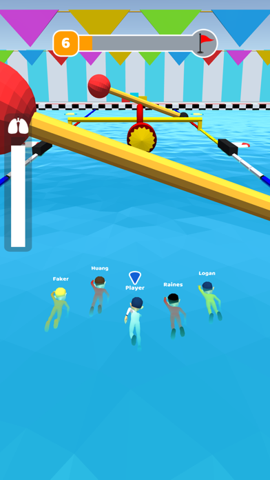 Swim Race 3D screenshot 2