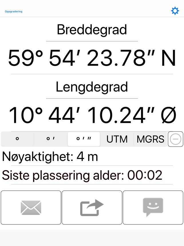 App Med Gps Koordinater