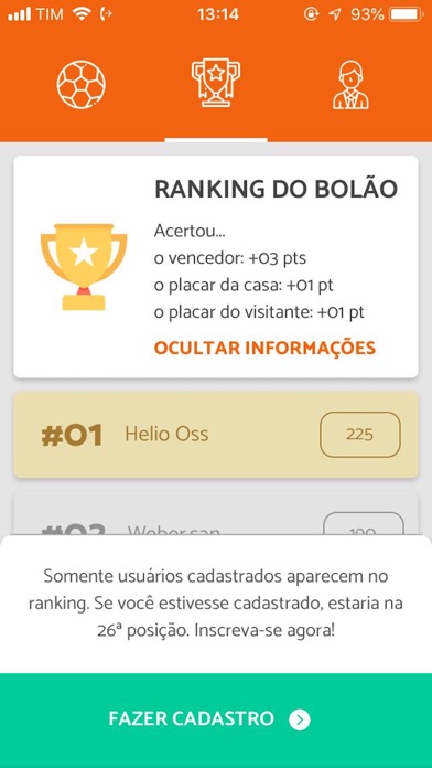 Bolao do Paulista screenshot 3