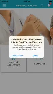 wholistic care clinic iphone screenshot 3