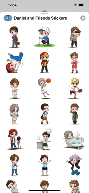 Daniel and Friends Stickers(圖1)-速報App