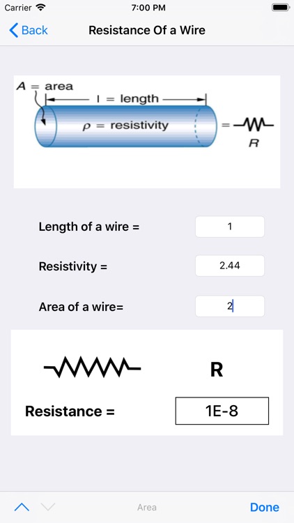 Resistance of a wire screenshot-3