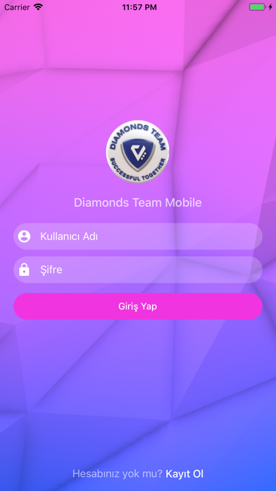 Diamonds Team Mobile screenshot 2